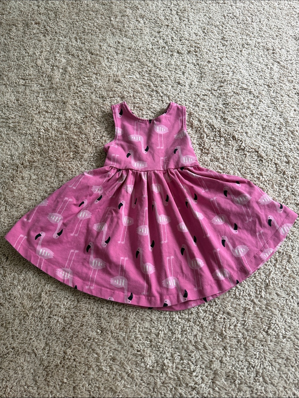 Hanna Andersson Crossback Skater Dress with pockets 2T